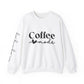 Ink and Charms Designs Sweatshirt S / White Coffee Mode Heavy Blend Crewneck Sweatshirt