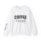 Ink and Charms Designs Sweatshirt S / White Coffee Mode Heavy Blend Crewneck Sweatshirt