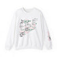 Printify Sweatshirt S / White Copy of Copy of Copy of Revolutionary Blend Sweatshirt - For the sake of glory and homelands, we live