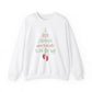 Ink and Charms Designs Sweatshirt S / White Heavy Blend™ Crewneck Sweatshirt  Mom to Be Funny Christmas Pregnancy Announcement