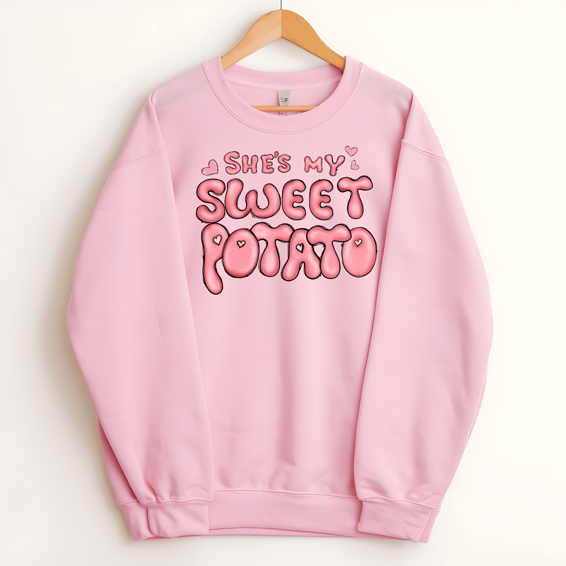 Ink and Charms Designs Sweatshirt 💖✨ "She's My Sweet Potato" , T-shirt, Sweatshirt & Hoodie