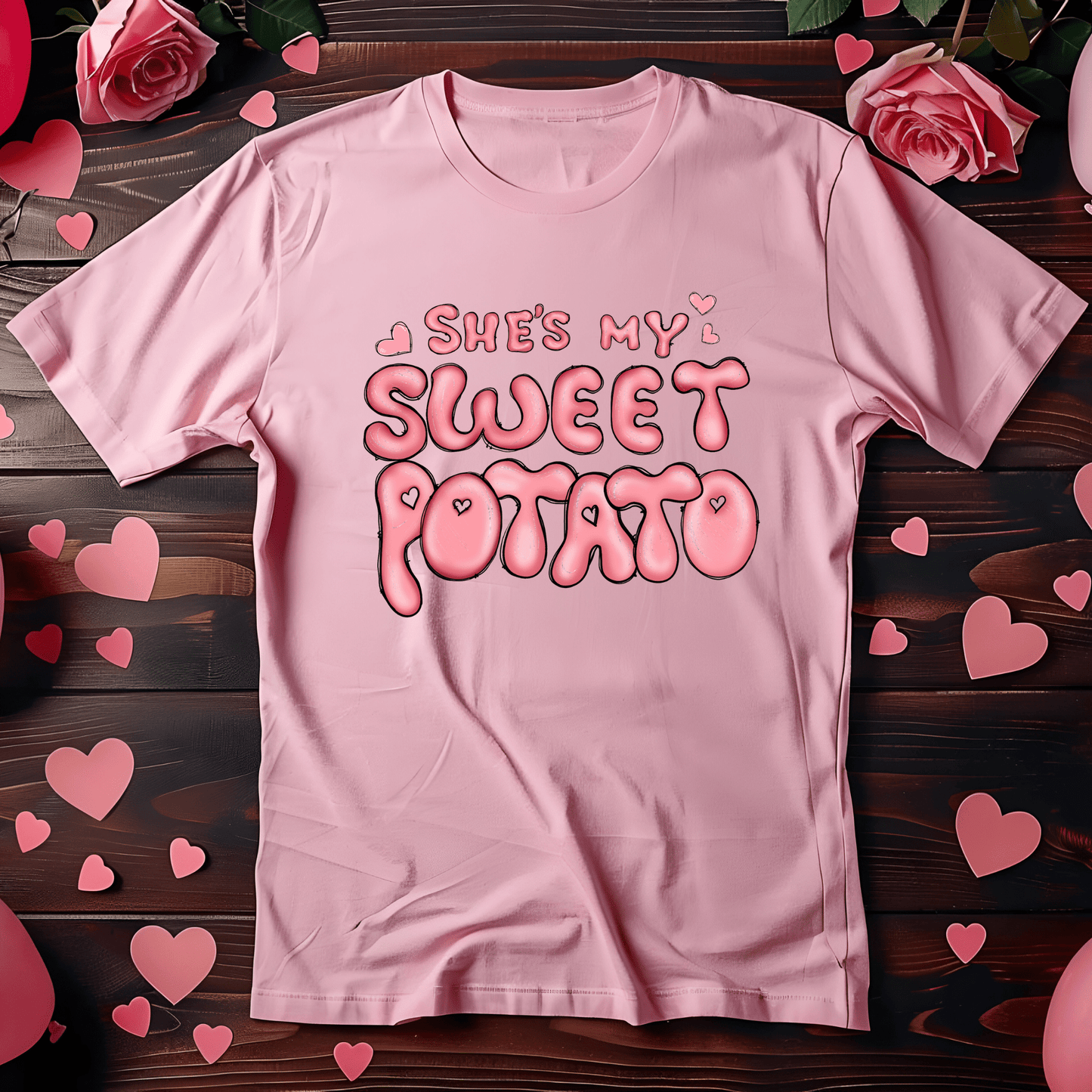Ink and Charms Designs Sweatshirt 💖✨ "She's My Sweet Potato" , T-shirt, Sweatshirt & Hoodie