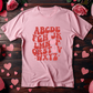 Ink and Charms Designs Sweatshirt 💖✨Spell Out Love with Our ABC “I ❤️ U” Design! , T-shirt, Sweatshirt & Hoodie
