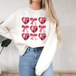 Ink and Charms Designs Sweatshirt Sweatshirt / Black / S Glitter Bows and Hearts Valentine’s Day Sweatshirt