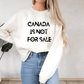 Ink and Charms Designs Sweatshirt Sweatshirt / Light Pink / S Canada Is Not for Sale Apparel Collection