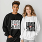 Ink and Charms Designs Sweatshirt Sweatshirt / White / S Proudly Canadian Collection: CANADA STRONG - Wear Your Unwavering Support!