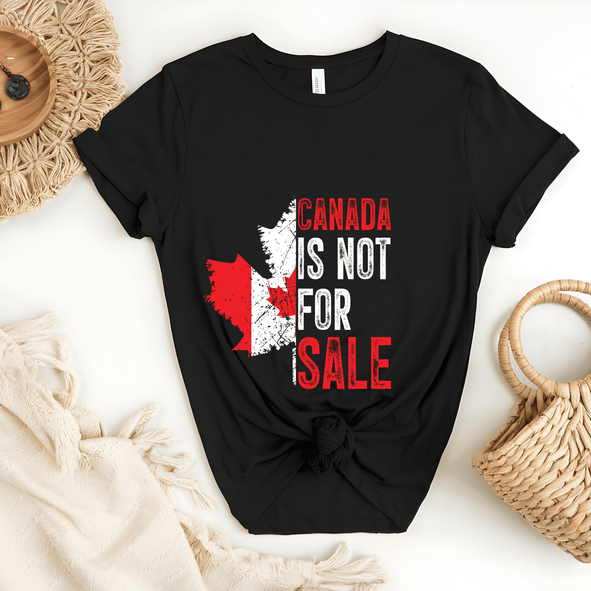 Ink and Charms Designs Sweatshirt T-shirt / White / S Proudly Canadian Collection: CANADA STRONG - Wear Your Unwavering Support!
