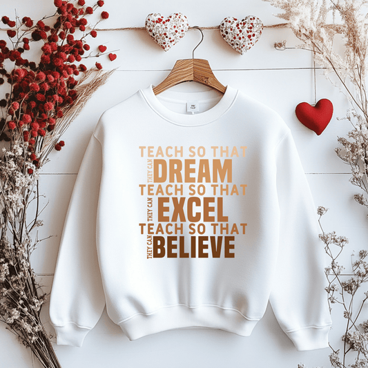 Ink and Charms Designs Sweatshirt White / S ✨ Celebrate Black History Month with Meaningful Fashion! ✨- Sweatshirt