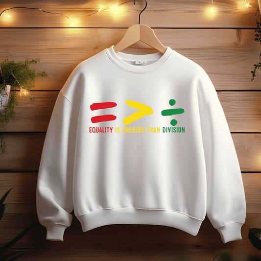 Ink and Charms Designs Sweatshirt White / S ✨ Celebrate Unity and Equality! ✨- Sweatshirt
