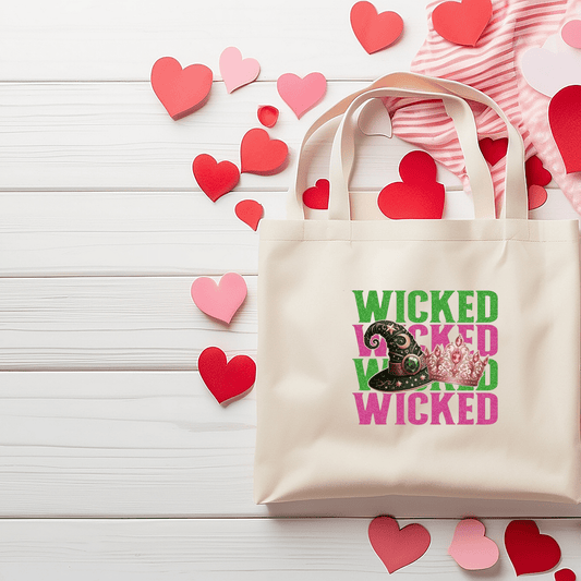 Ink and Charms Designs Sweatshirt Wicked Tote Bag (Copy)