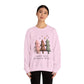Ink and Charms Designs Sweatshirt Winter kisses and snowflake wishes Unisex Sweatshirt