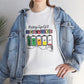Ink and Charms Designs T-Shirt Battery Life of a Social Worker Heavy Cotton Tee