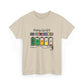 Ink and Charms Designs T-Shirt Battery Life of a Social Worker Heavy Cotton Tee