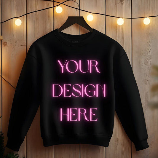 Ink and Charms Designs T-Shirt Black / XS Personalized Sweatshirts - Cozy Custom Designs