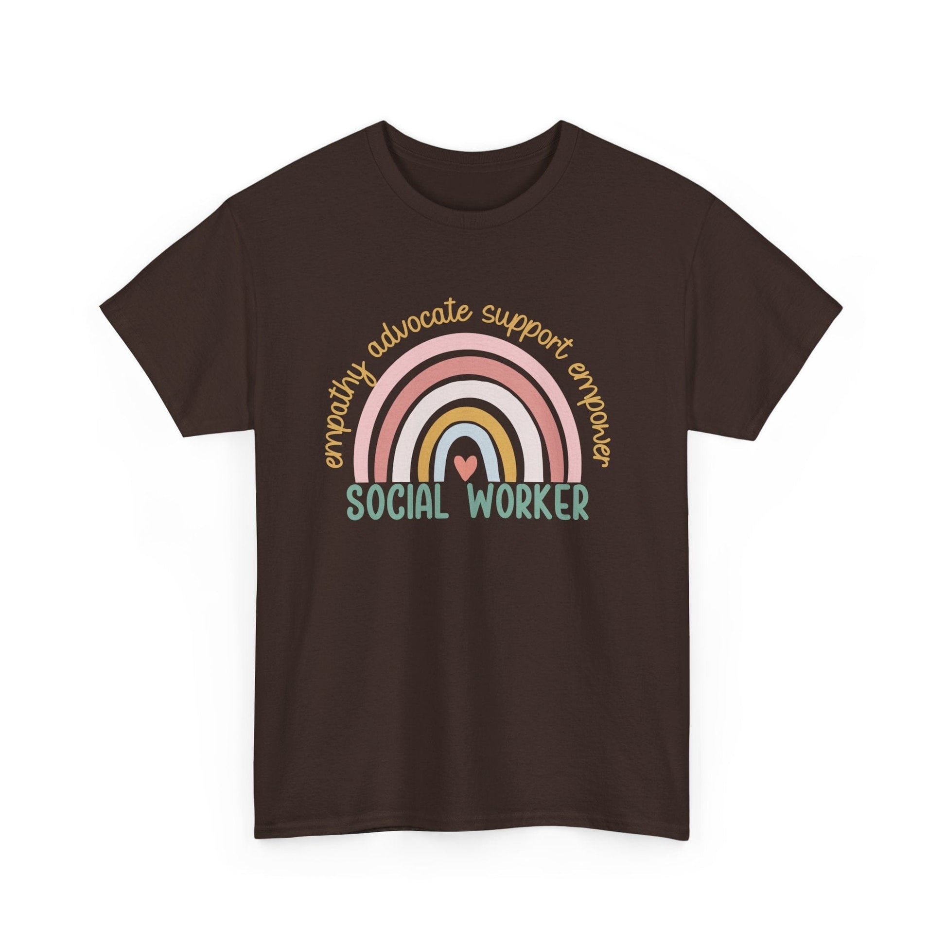 Ink and Charms Designs T-Shirt Empathy Advocate Social Worker Unisex Tee