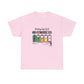 Ink and Charms Designs T-Shirt Light Pink / S Battery Life of a Social Worker Heavy Cotton Tee