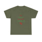 Ink and Charms Designs T-Shirt Military Green / S Unisex Heavy Cotton Tee Mom to Be Funny Christmas Pregnancy Announcement