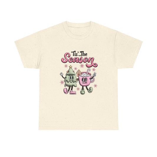 Ink and Charms Designs T-Shirt Natural / S Christmas Hot Cocoa Unisex Tee