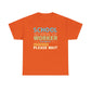 Ink and Charms Designs T-Shirt Orange / S Unisex Heavy Cotton Tee - School Social Worker in progress