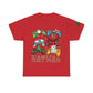 Ink and Charms Designs T-Shirt Red / S Unisex Heavy Cotton gamer Tee with personalization and sleeve design