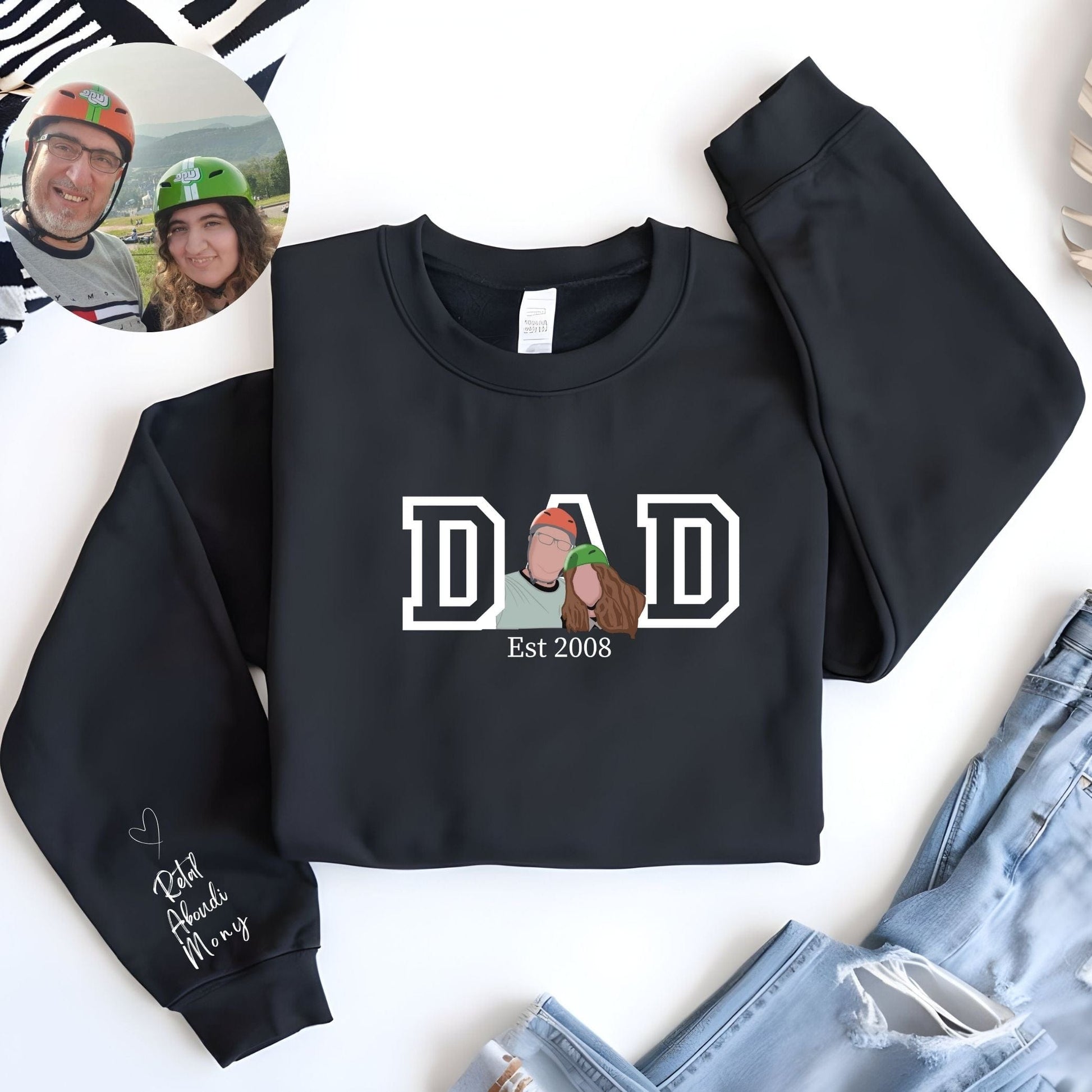 Ink and Charms Designs T-Shirt Single-Image Portrait T-Shirt (Simple Drawing)
