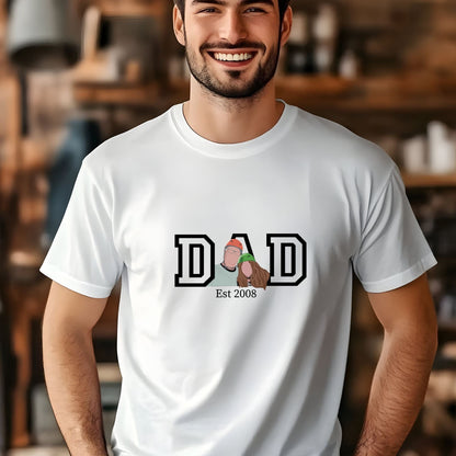 Ink and Charms Designs T-Shirt T-shirt / White / XS Single-Image Portrait T-Shirt (Simple Drawing)