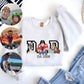 Ink and Charms Designs T-Shirt Three-Image Dad Portrait T-shirt