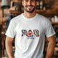 Ink and Charms Designs T-Shirt Three-Image Dad Portrait T-shirt