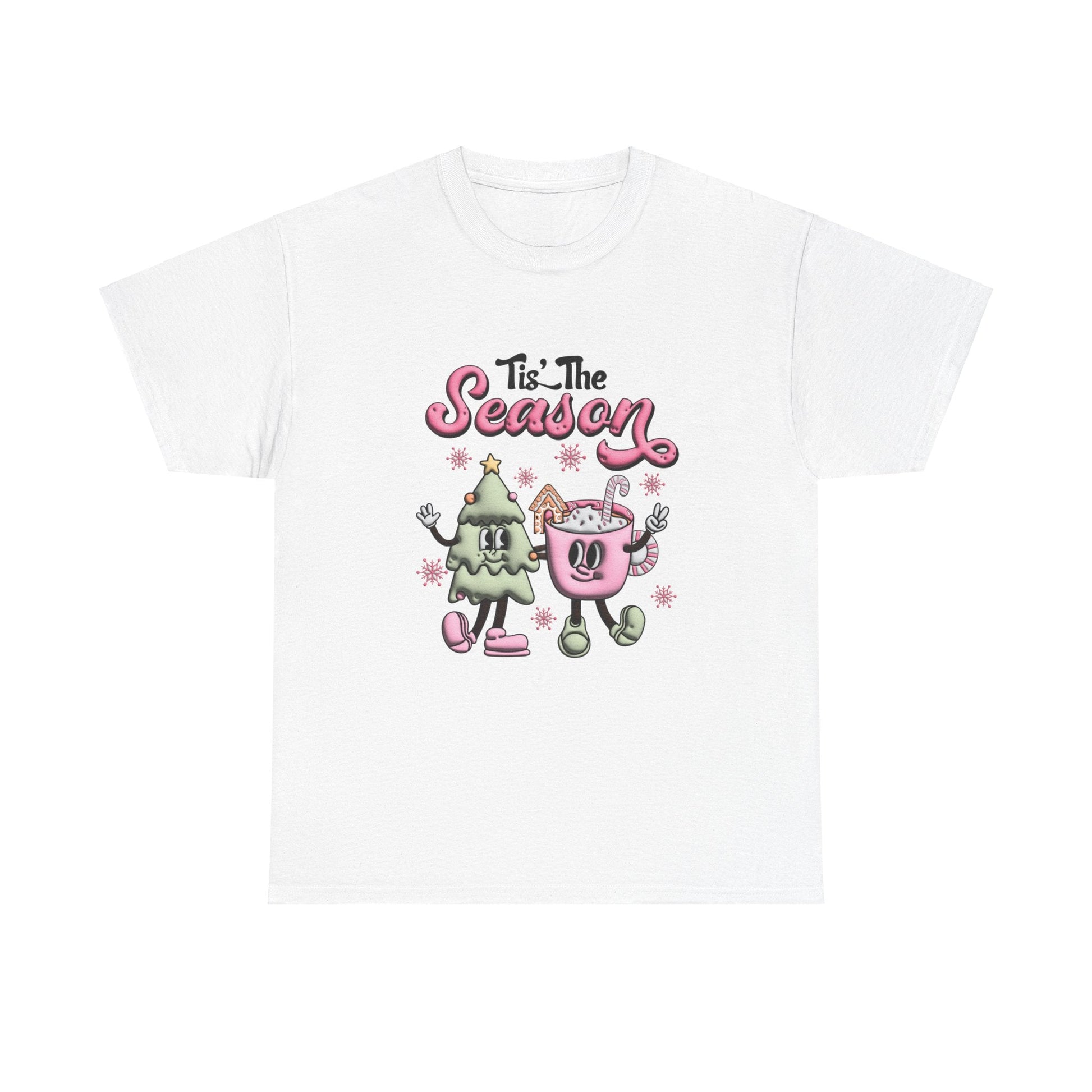 Ink and Charms Designs T-Shirt White / S Christmas Hot Cocoa Unisex Tee