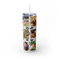 Ink and Charms Designs Tumbler 20oz white glossy tumbler Tumbler with Dog Photos for Dog Lovers