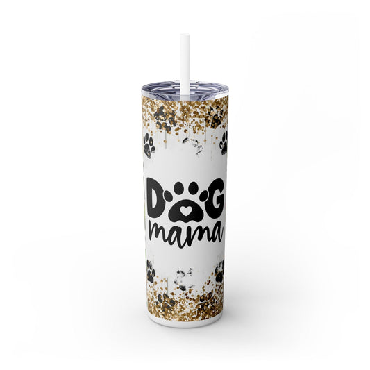 Ink and Charms Designs Tumbler 20oz white glossy tumbler Tumbler with Dog Photos for Dog Lovers